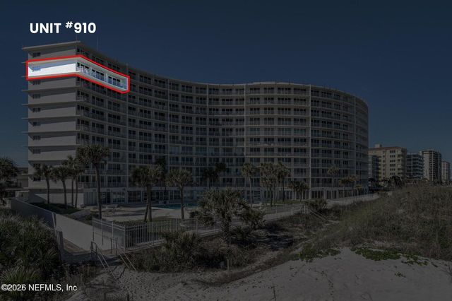 1601 OCEAN Drive S 910, Jacksonville Beach, FL 32250