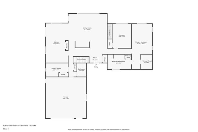 628 Chesterfield Cir, Clarksville, TN 37043