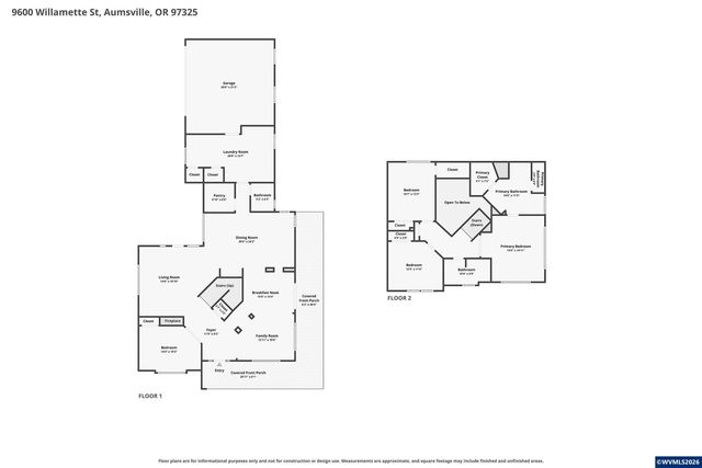 9600 WILLAMETTE St, Aumsville, OR 97325