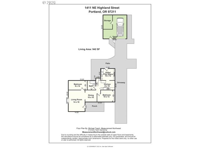 1411 Ne HIGHLAND St, Portland, OR 97211