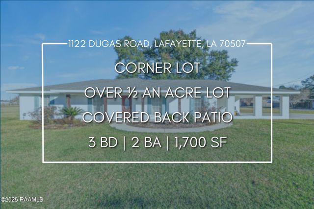 1122 Dugas Road, Lafayette, LA 70507