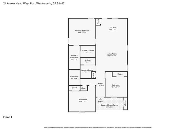 24 Arrow Head Way, Port Wentworth, GA 31407