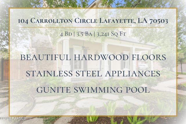 104 Carrollton Circle, Lafayette, LA 70503