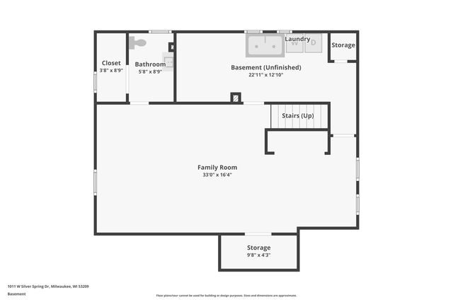 1011 W Silver Spring DRIVE, Milwaukee, WI 53209
