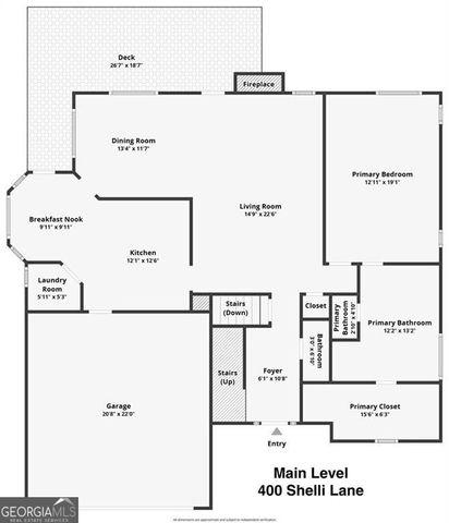 400 Shelli Lane, Roswell, GA 30075