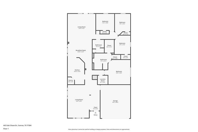 443 Oak Chase Drive, Conroe, TX 77304