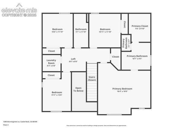 1398 Morningview Lane, Castle Rock, CO 80109