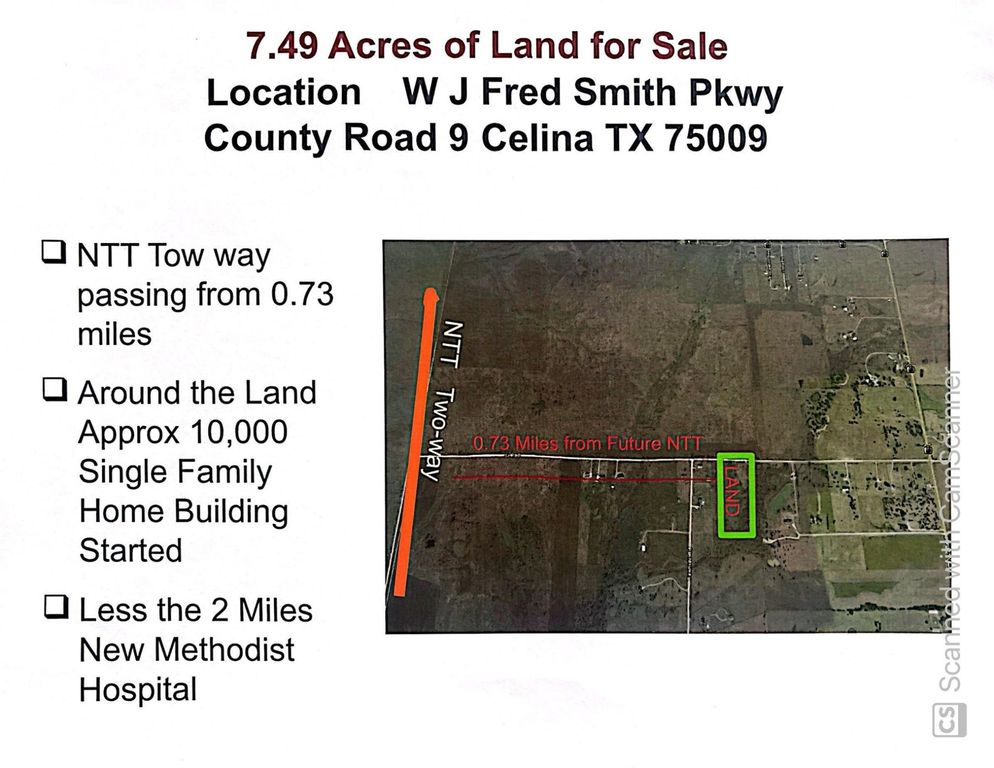 TBD W J Fred Smith Parkway, Celina, TX 75009