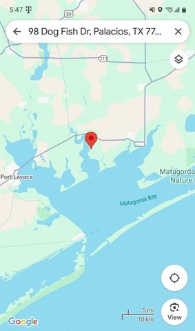 98 Dog Fish Drive, Palacios, TX 77465