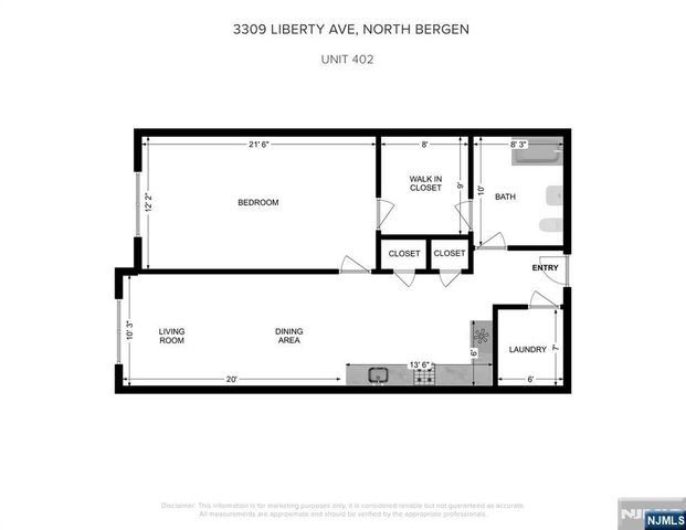 3309 Liberty Avenue 203, North Bergen, NJ 07047