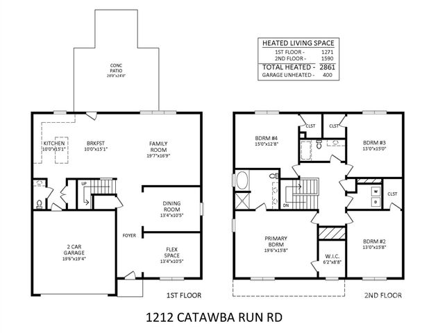 1212 Catawba Run, Lowell, NC 28098