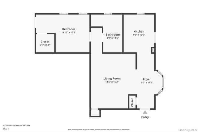 43 Ackerman Street 2, Beacon, NY 12508