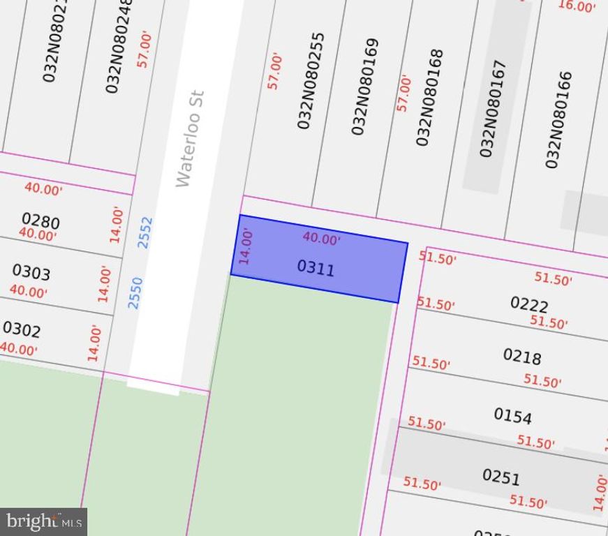 2553 N WATERLOO ST, Philadelphia, PA 19133