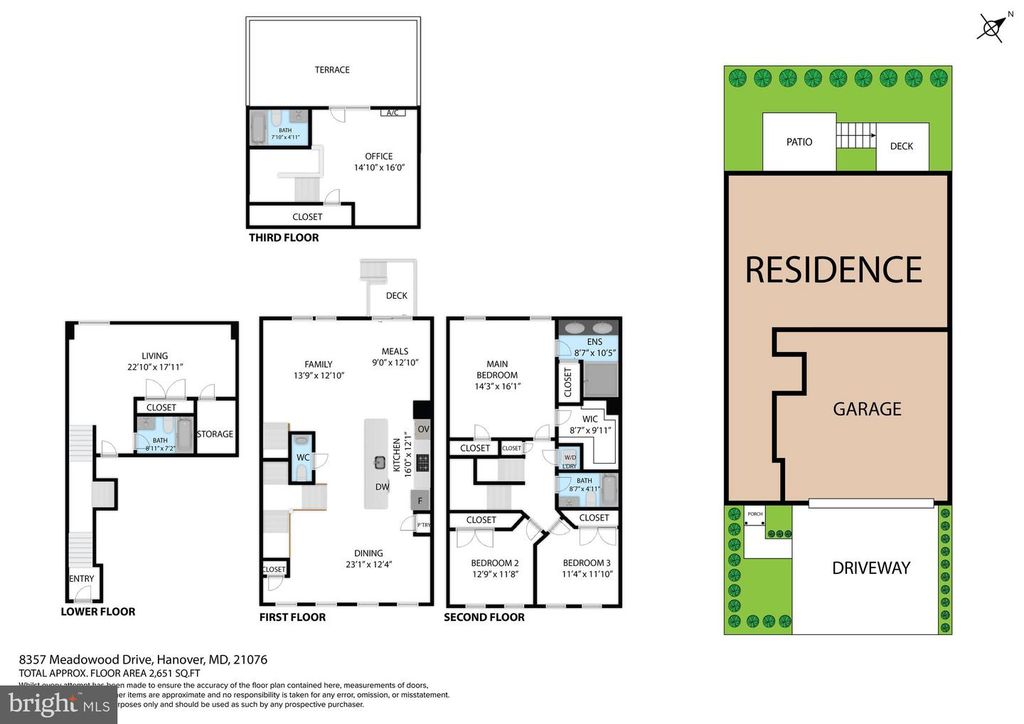 8357 MEADOWOOD DR, Hanover, MD 21076