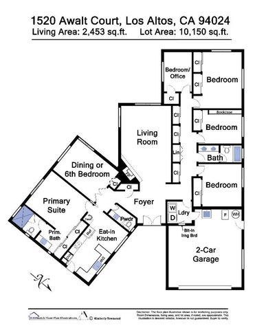 1520 Awalt Court, Los Altos, CA 94024
