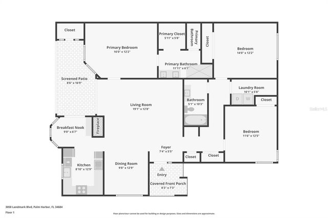 3058 LANDMARK BOULEVARD 1204, Palm Harbor, FL 34684
