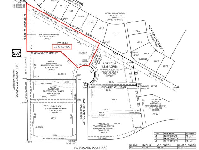 TBD Lot 1 Park Place Court, Waxahachie, TX 75165