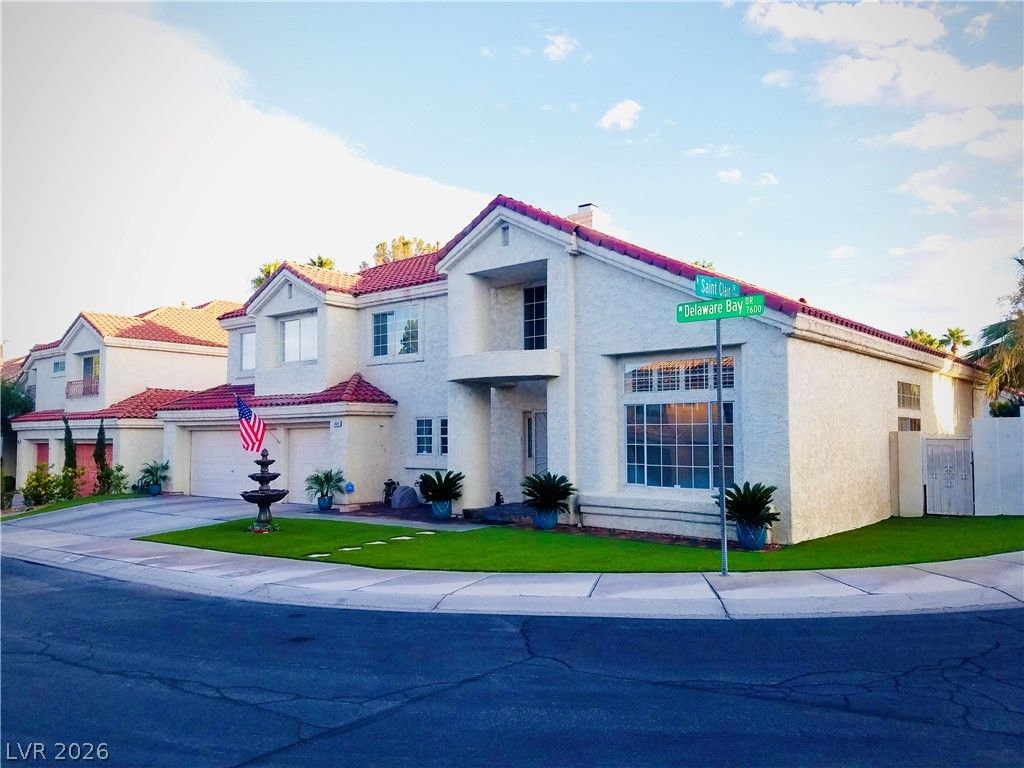 7629 Delaware Bay Drive, Las Vegas, NV 89128 — exterior