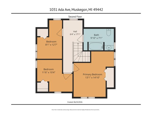1031 Ada Avenue, Muskegon, MI 49442