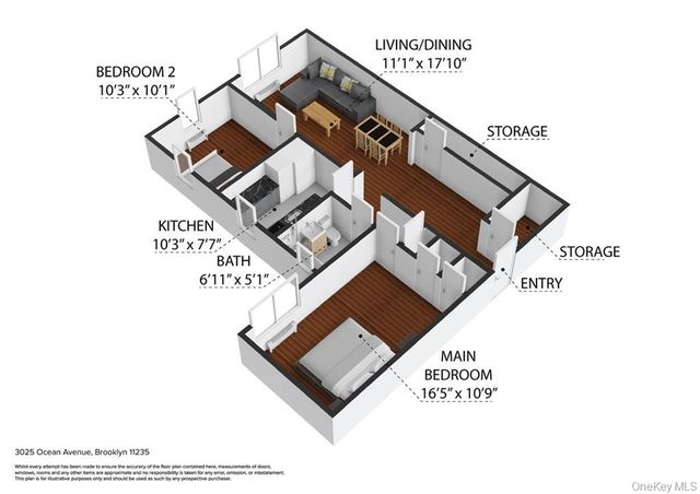 3025 Ocean Avenue 6E, Brooklyn, NY 11235