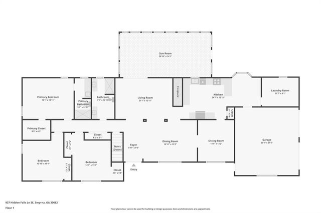 937 Hidden Falls SE Lane, Smyrna, GA 30082