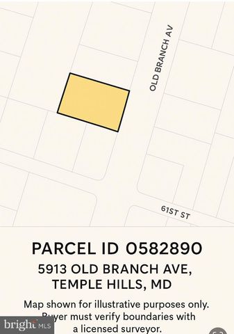 5913 OLD BRANCH AVE, Temple Hills, MD 20748