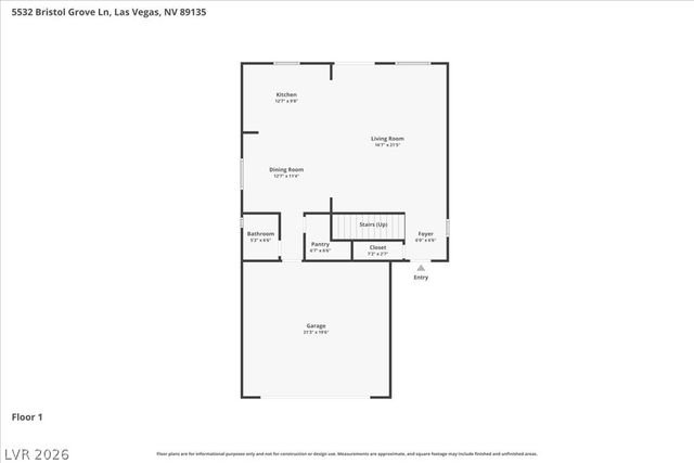 5532 Bristol Grove Lane, Las Vegas, NV 89135