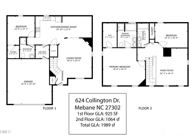 624 Collington Drive, Mebane, NC 27302