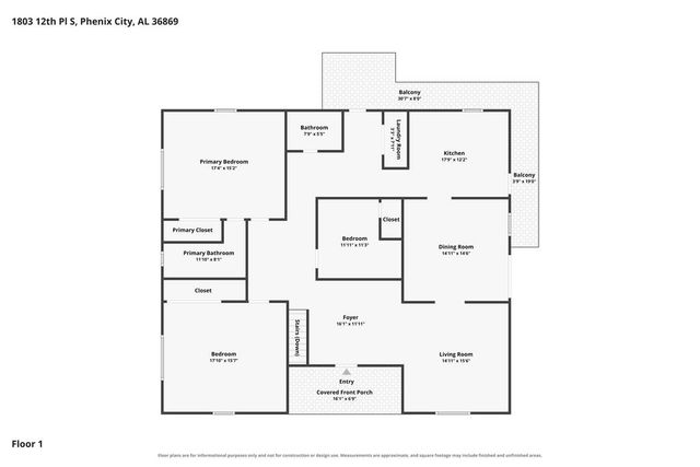 1803 12th Place, Phenix City, AL 36869