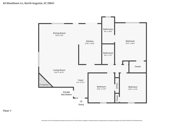 64 Woodlawn Lane, North Augusta, SC 29841