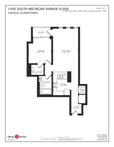 1400 S Michigan Avenue 1006, Chicago, IL 60605