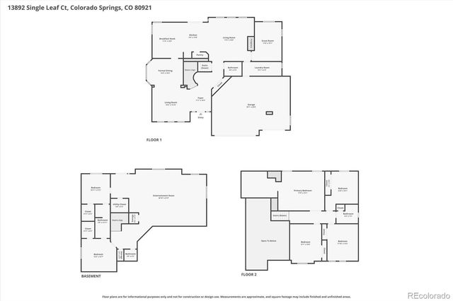 13892 Single Leaf Court, Colorado Springs, CO 80921