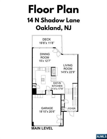14 N Shadow Lane, Oakland, NJ 07436
