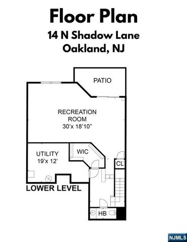 14 N Shadow Lane, Oakland, NJ 07436