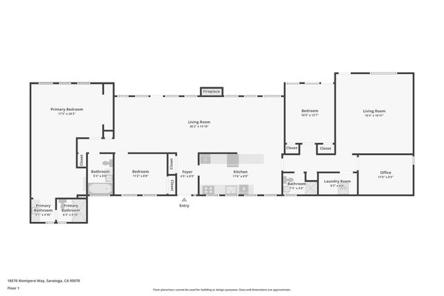 18570 Montpere Way, Saratoga, CA 95070