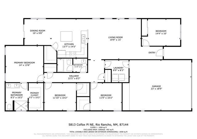 5813 Colfax Place NE, Rio Rancho, NM 87144