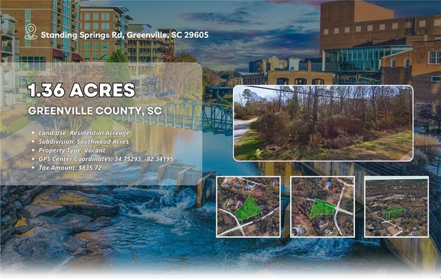 0 Standing Springs Road, Greenville, SC 29605