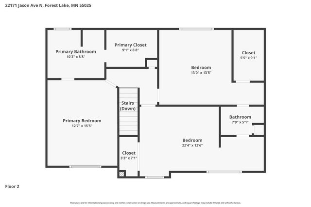 22171 Jason Avenue N, Forest Lake, MN 55025