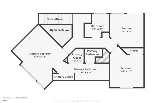 1481 Gingerwood Drive, Milpitas, CA 95035