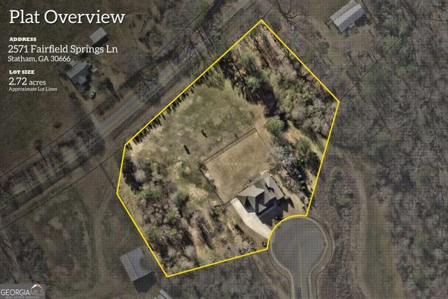 2571 Fairfield Springs Lane, Statham, GA 30666