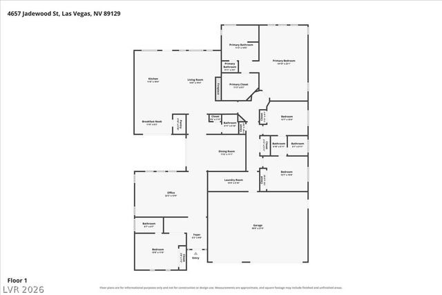 4657 Jadewood Street, Las Vegas, NV 89129