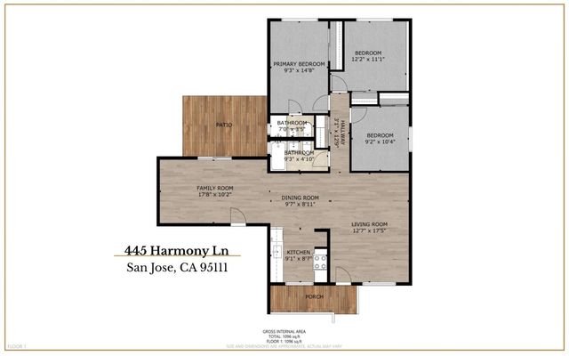 445 Harmony Lane, San Jose, CA 95111