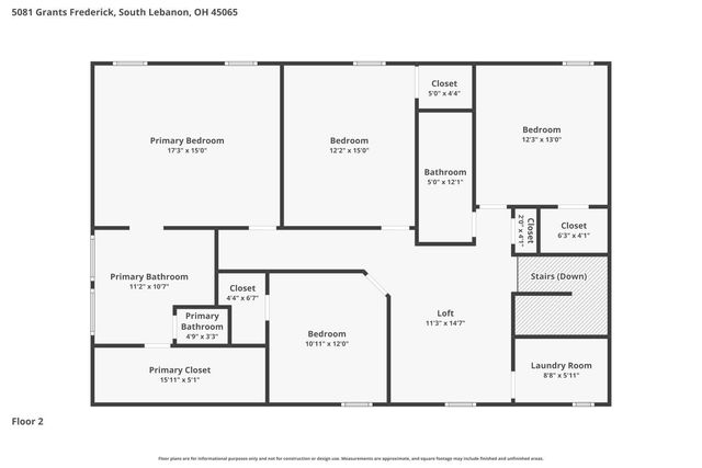 5081 Grants Frederick, South Lebanon, OH 45065