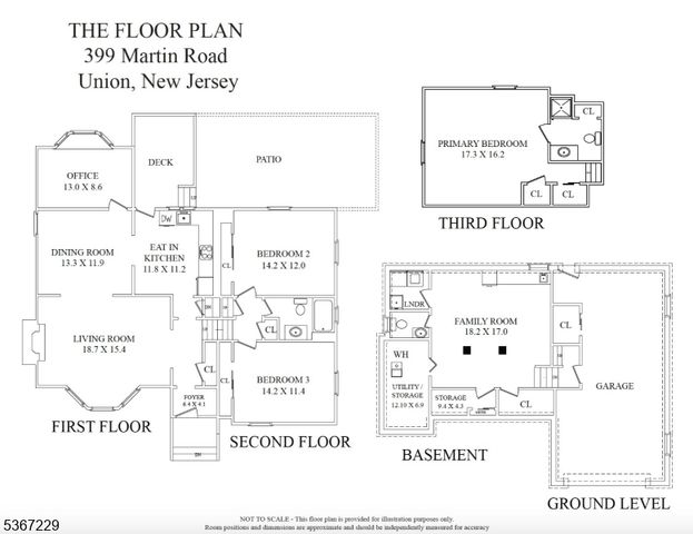 399 Martin Rd, Union Twp., NJ 07083