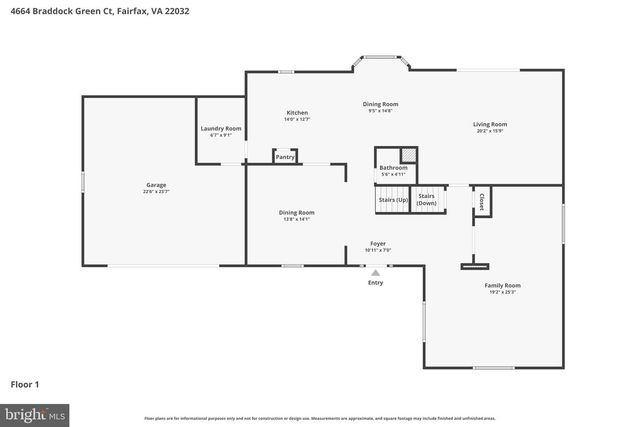 4664 BRADDOCK GREEN CT, Fairfax, VA 22032