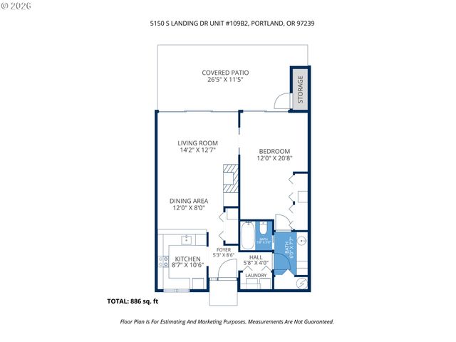 5150 S LANDING Dr 109B2, Portland, OR 97239