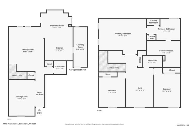11123 PALOMINO BND, San Antonio, TX 78254