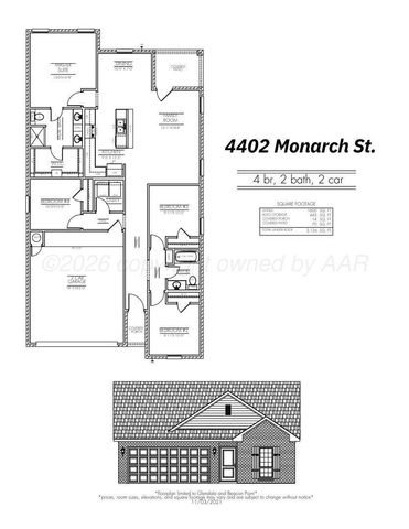 4402 Monarch Street, Amarillo, TX 79118