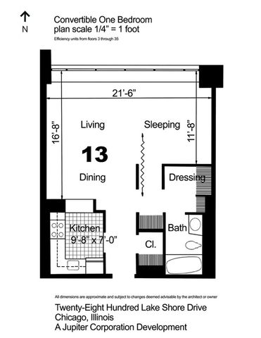 2800 N LAKE SHORE Drive 3113, Chicago, IL 60657