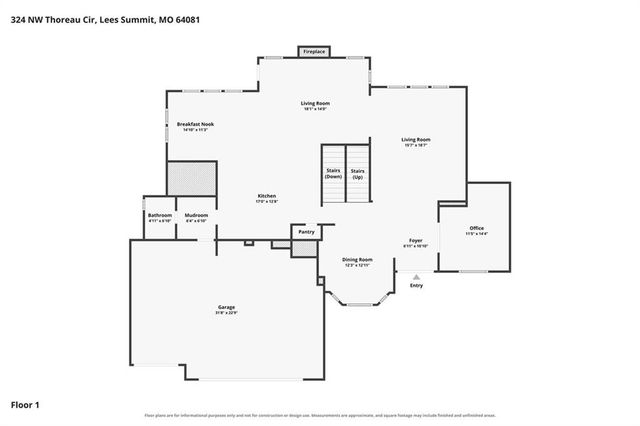 324 NW Thoreau Circle, Lee's Summit, MO 64081